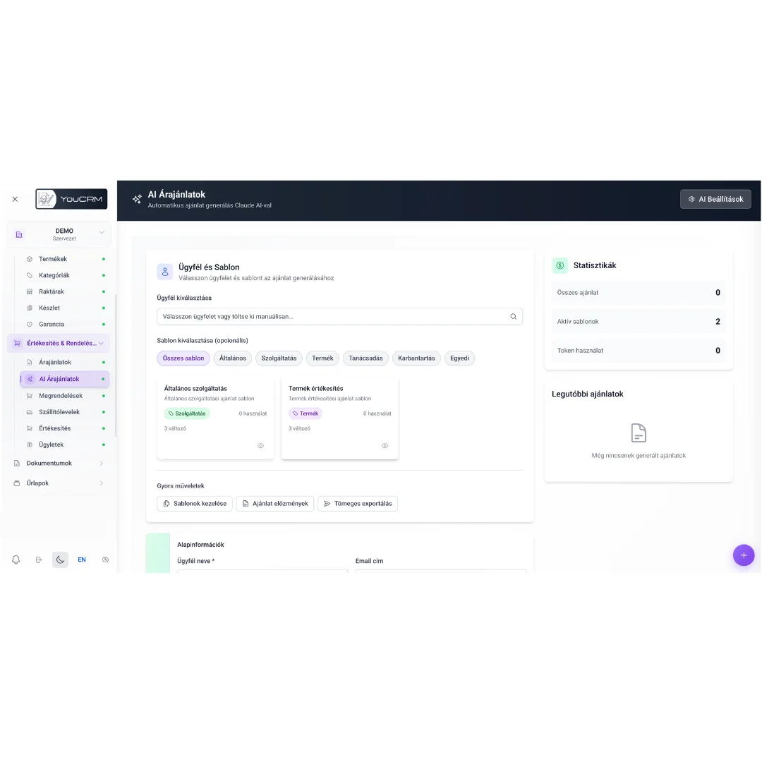 Complete CRM System