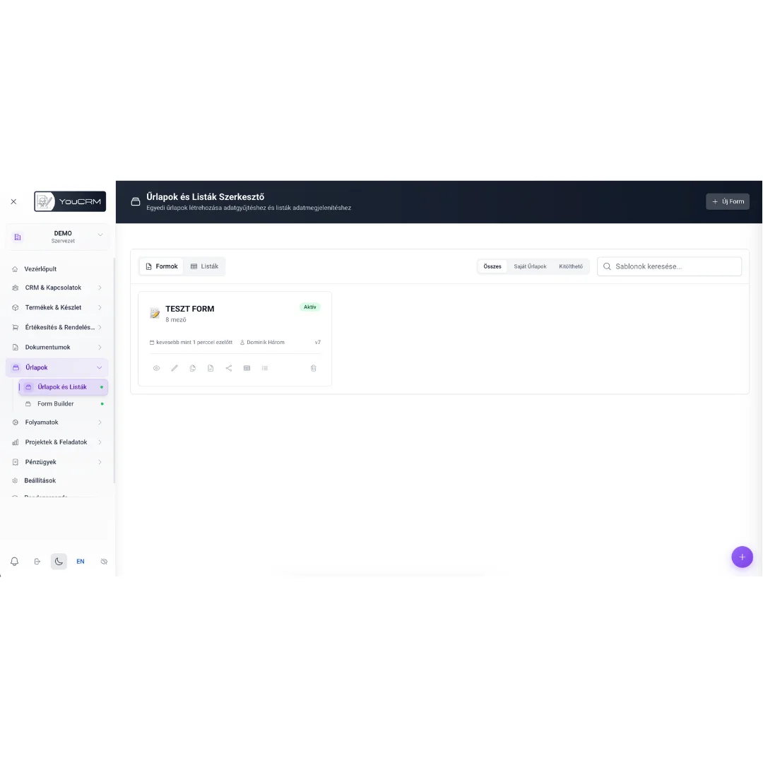 YouCRM Sales Point-of-Sale System